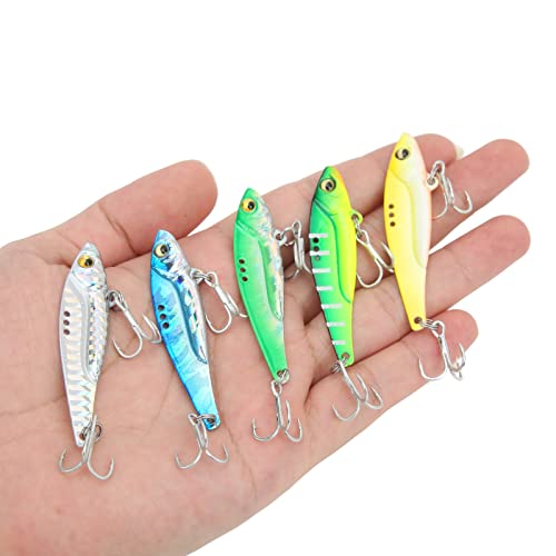 Demeras VIB Lure, Sticker Scale Flexible Using Fishing Lures for Freshwater