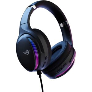 ASUS ROG Fusion II 500 Gaming Headset - AI Beamforming Mic, Noise-canceling AI Mic, 7.1 Surround Sound, Hi-Res ESS 9280 Quad DAC, Game Chat, 3.5mm, USB-C