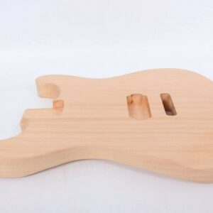 Electric Guitar Body Blank Mahogany Wood Unfinished Solid Body Electric Guitar DIY Guitar Wood timber Electric Guitar Body Unfinished