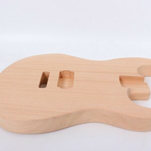 Electric Guitar Body Blank Mahogany Wood Unfinished Solid Body Electric Guitar DIY Guitar Wood timber Electric Guitar Body Unfinished