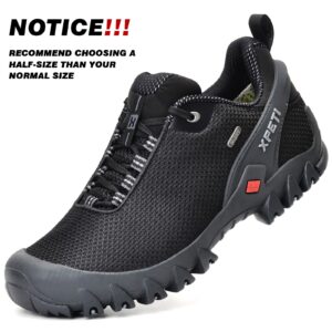 XPETI Men’s Terra Low Hiking Shoes (Black)