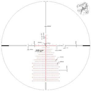 Red-Line Optics F4U Corsair II BATTLE TESTED IN ACTIVE COMBAT! 5-30x56 MRAD, FFP Illuminated Hunting, Tactical, Long-Range, Competition Scope Designed in America, Based in Washington State (Black Red)