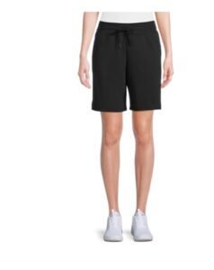 athletic work women's bermuda shorts (xl, black)