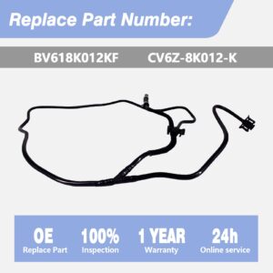 Radiator Reservoir Hose Fits for 2012-2018 Ford Focus 2.0L Replace Number BV618K012KF CV6Z-8K012-K