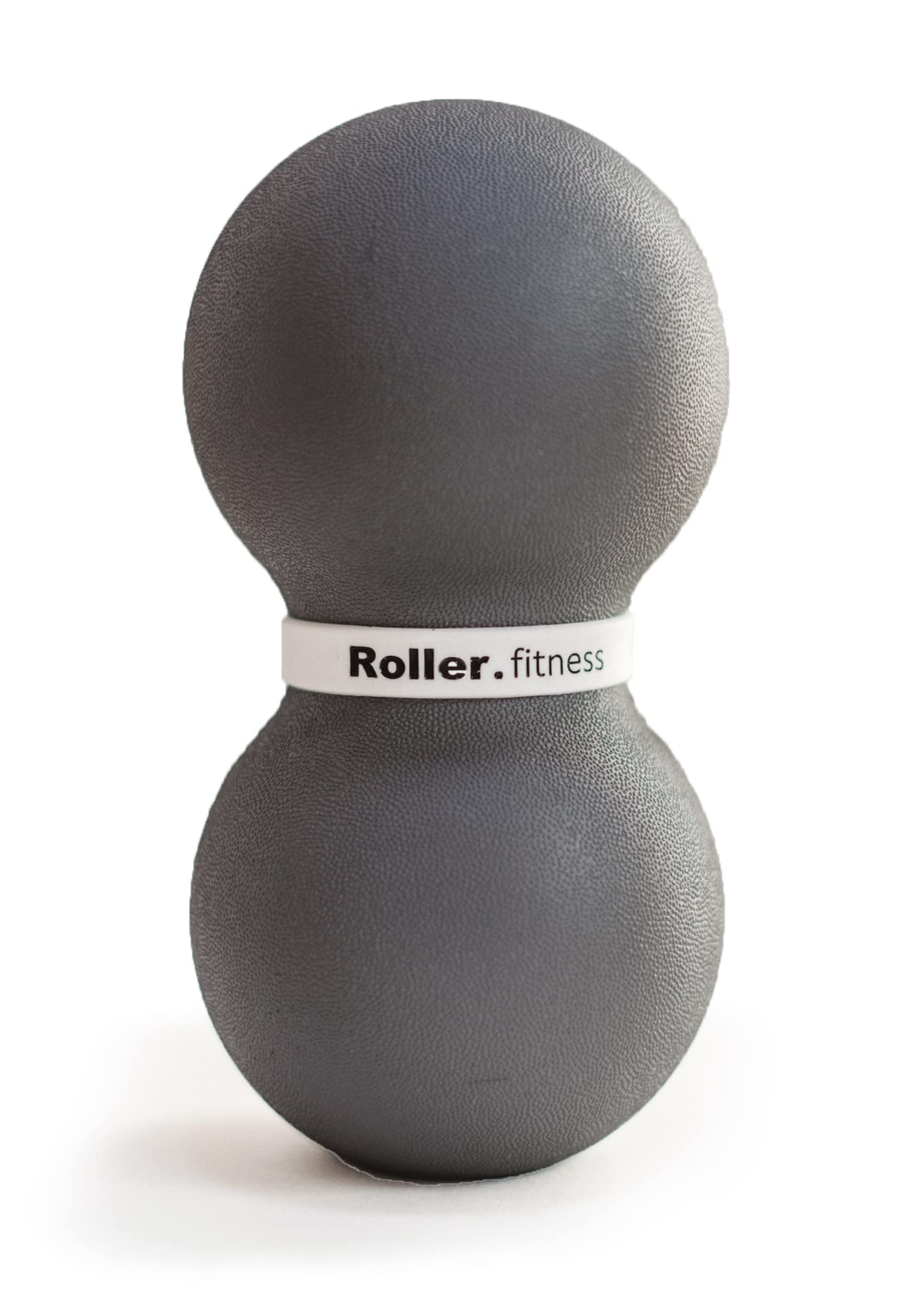 Roller Fitness Infinity Roller, Peanut Foam Roller, Large 8-Inch Double Massage Ball Exercise Roller (Gray - Soft)