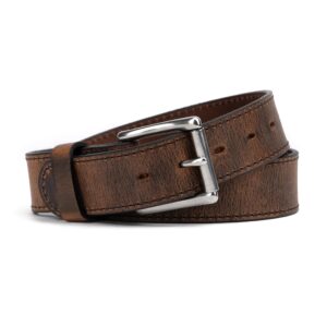 the baron leather belt for men | made in usa | men's full grain leather belt