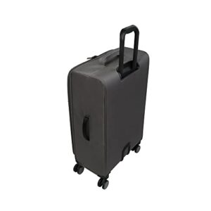 it luggage Citywide 3 Piece Softside 8 Wheel Spinner, Charcoal, 3 Pc Set