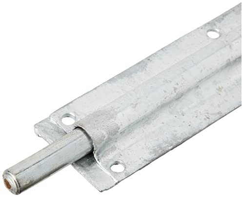 TIMCO Straight Tower Bolt - Hot Dipped Galvanised - 6" - Great for securing Flush Fitting Gates and shed Doors in a Closed Position, Adding Increased Security - One Bolt in a Pack.