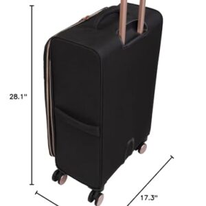 it luggage Divinity II 28" Softside Checked 8 Wheel Spinner, Black