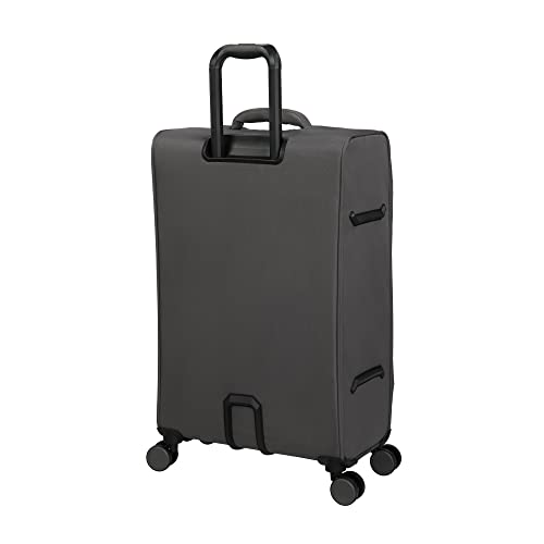 it luggage Citywide 3 Piece Softside 8 Wheel Spinner, Charcoal, 3 Pc Set