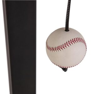 Silverback Portable Baseball Swing Trainer with Lock ‘n Rock Technology,Black