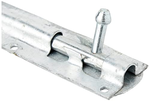 TIMCO Straight Tower Bolt - Hot Dipped Galvanised - 6" - Great for securing Flush Fitting Gates and shed Doors in a Closed Position, Adding Increased Security - One Bolt in a Pack.