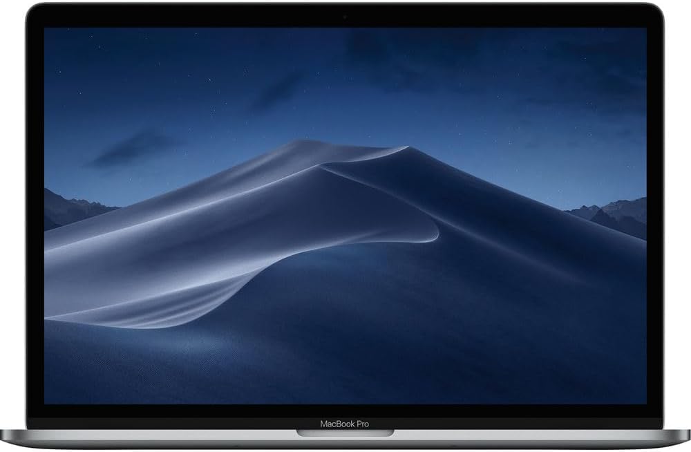 2019 Apple MacBook Pro with 2.3GHz Intel Core i9 (15-inch, 16GB RAM, 1TB SDD Storage) (QWERTY English) Space Gray (Renewed)