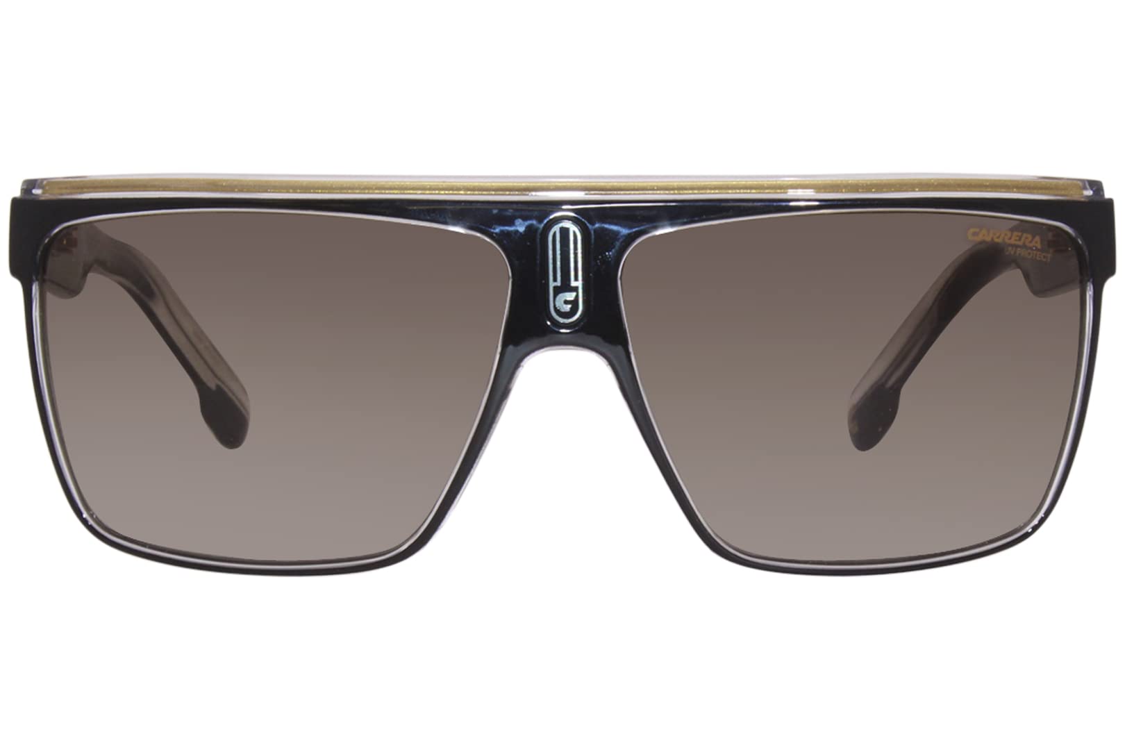 Carrera 22/N Black Gold/Brown Shaded 63/12/130 men Sunglasses