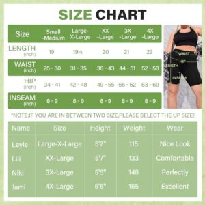 HLTPRO 3 Pack Biker Shorts for Women(Reg & Plus Size) - High Waist Buttery Soft 8" Womens Shorts for Workout, Yoga, Running