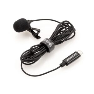 Saramonic LavMicro-U Professional Lavalier Microphone for iPhone 15, Android & iPad with USB-C & Computers with USB or USB-C with 6.6' Cable for Vlogging, Interviews, YouTube, TikTok, Live Streaming