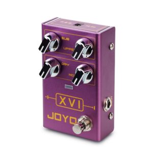 JOYO R-13 XVI Octave Pedal Bundle with R-07 Aquarius Digital Delay Pedal for Electric Guitar