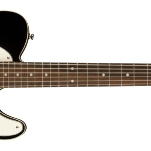 Squier Classic Vibe Baritone Custom Telecaster Electric Guitar, with 2-Year Warranty, Black, Laurel Fingerboard