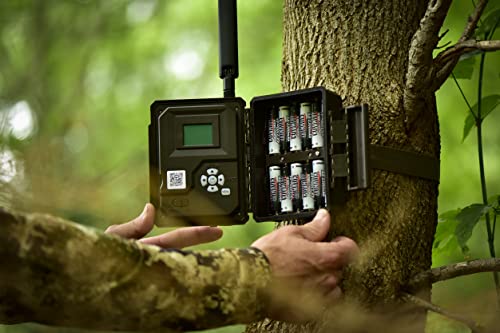 Covert Scouting Cameras WC20-V (Verizon Wireless) 4G LTE Cellular Game & Trail Camera for Hunting Deer and Wildlife – 20mp High-Res Images & 1080p Videos Transmitted to Mobile App, CC0012