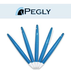 PEGLY Universal Touch Stylus Big Pen for Nintendo DSi XL LL Blue and White Color Package 5 Pieces