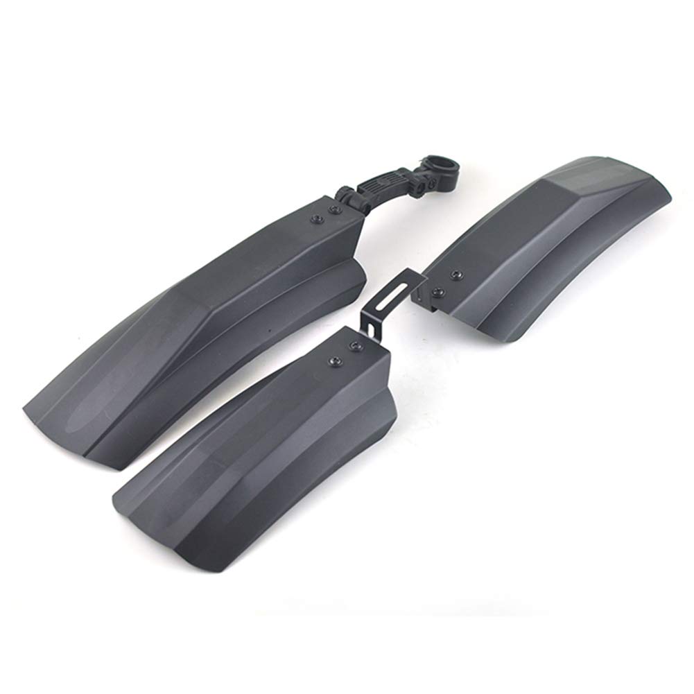 ZHDOKA Bike Mudguard, 2 Pcs Adjustable Full Cover Bicycle Tire Front/Rear Mud Guards Riding Cycling Fender for Snow MTB Mountain Road Bike Riding Cycling