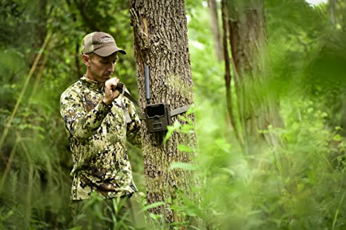 Covert Scouting Cameras WC20-V (Verizon Wireless) 4G LTE Cellular Game & Trail Camera for Hunting Deer and Wildlife – 20mp High-Res Images & 1080p Videos Transmitted to Mobile App, CC0012