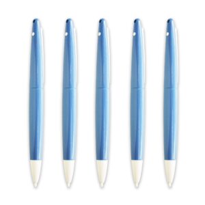 PEGLY Universal Touch Stylus Big Pen for Nintendo DSi XL LL Blue and White Color Package 5 Pieces