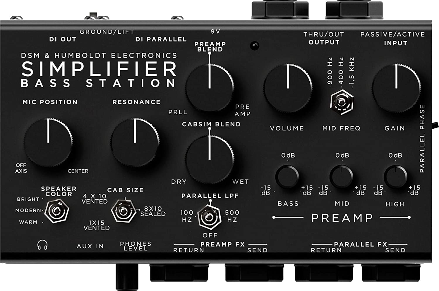 DSM Noisemaker Simplifier Bass Station Preamp