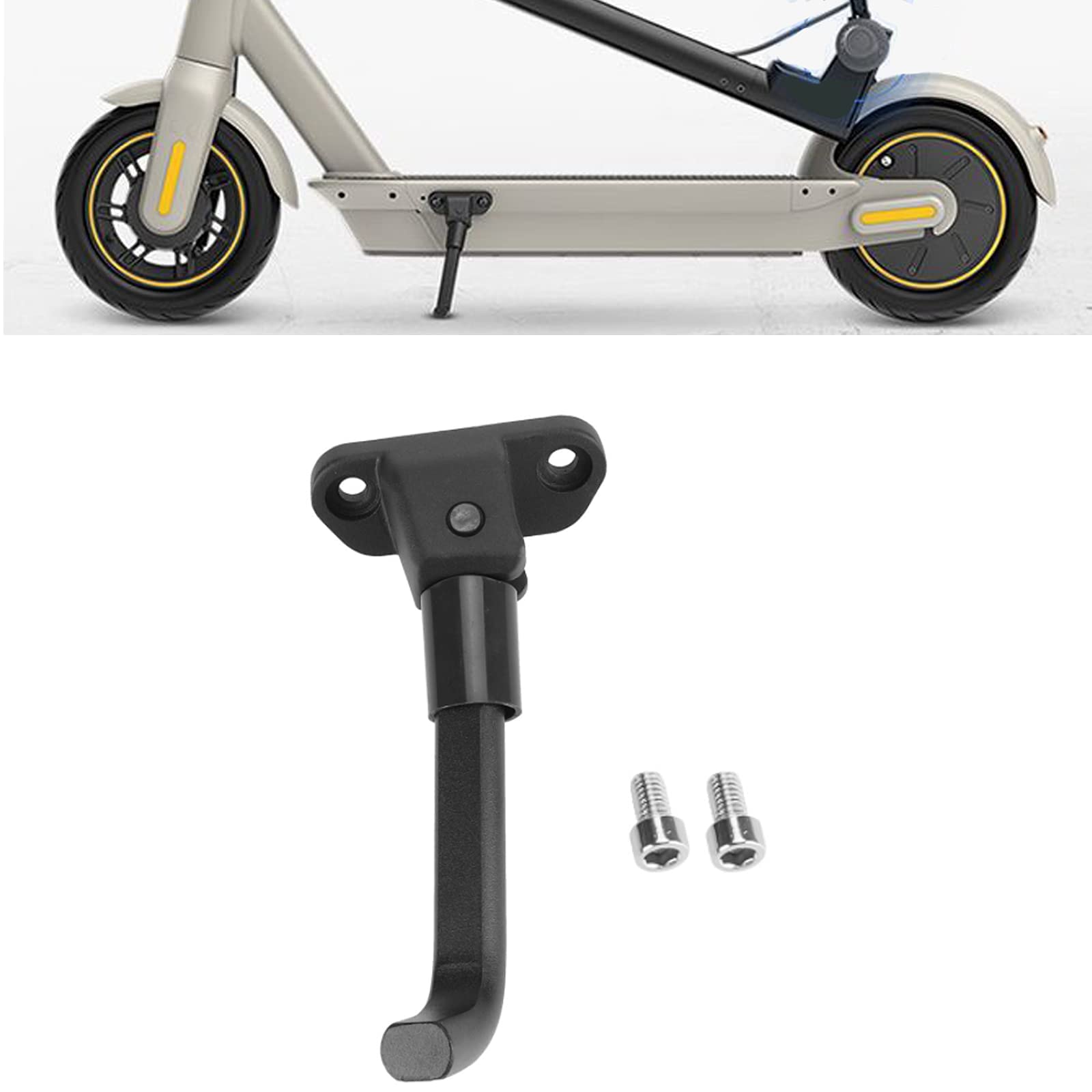 YBang Aluminum Alloy Kickstand for Segway Ninebot Max G30/G30LP Electric Scooter Replacement Part Stand Foot Side Kickstand