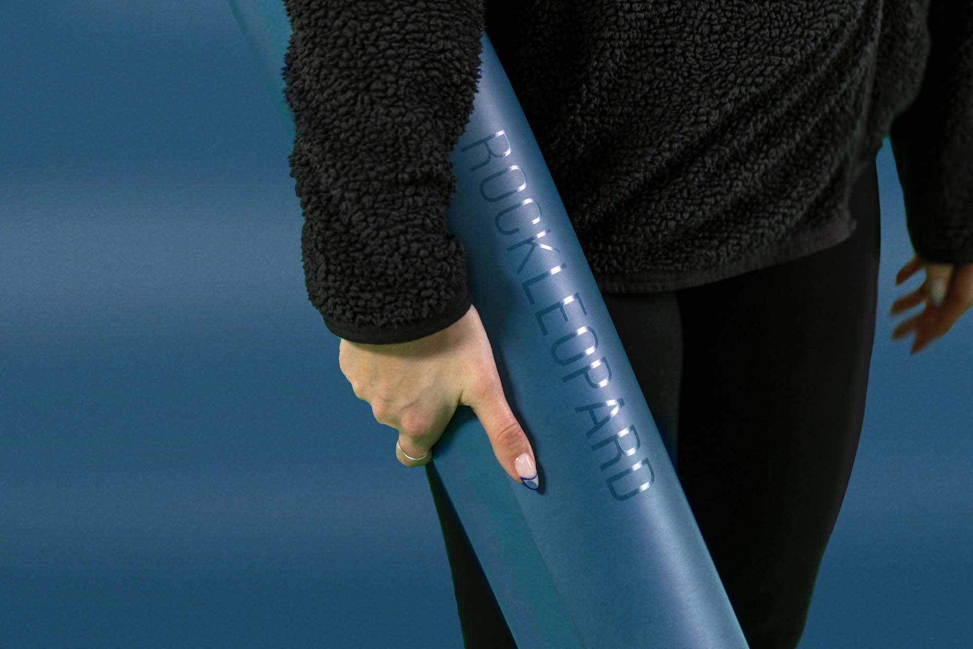 PU Yoga Mat (Blue)