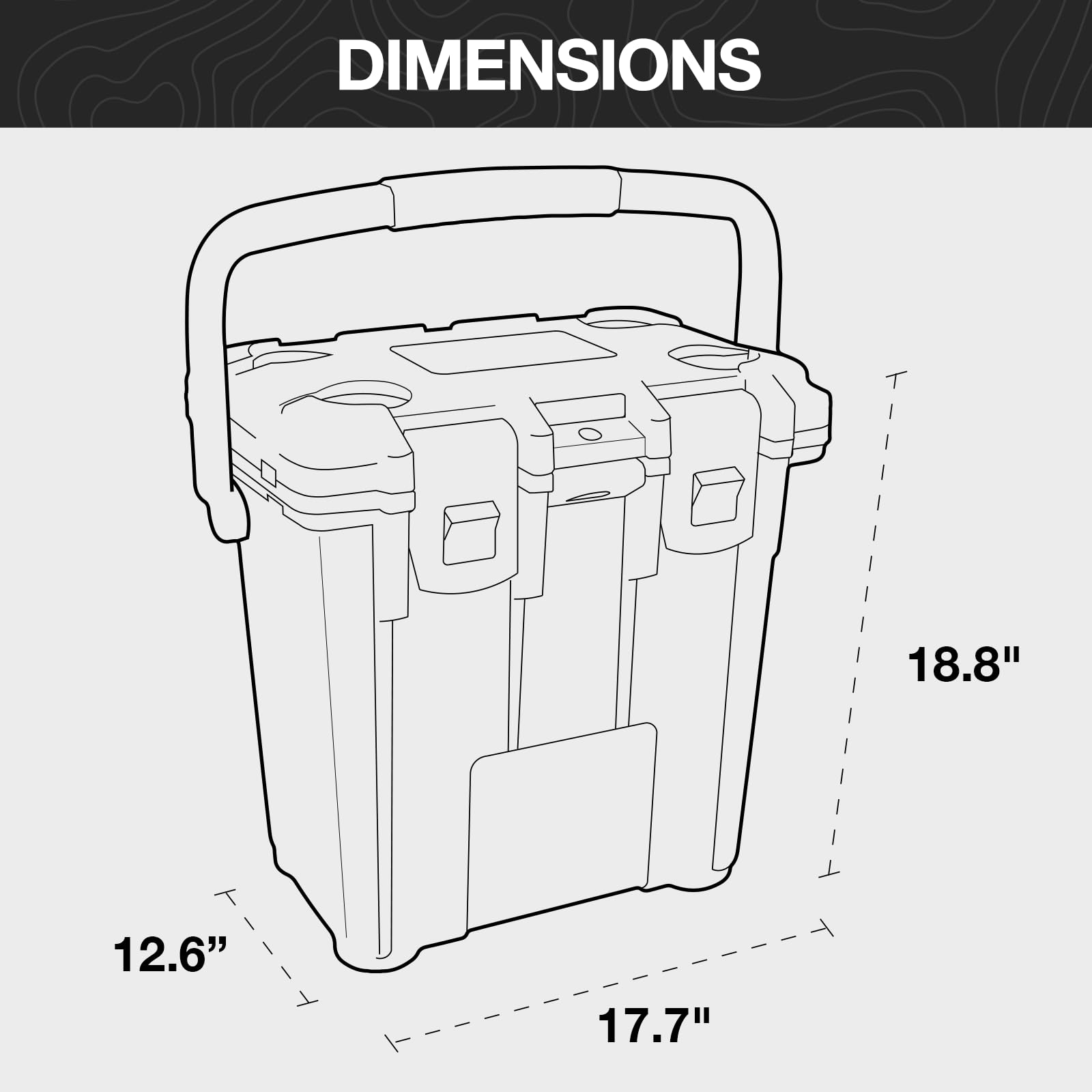 Pelican 20 Quart Elite Cooler (Tan/White)