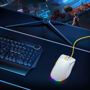 EKSA Gaming Mouse,Lightweight PC Gaming Mice,USB Wired Mouse 12400 DPI Adjustable for Windows/PC/Mac/Laptop Gamer