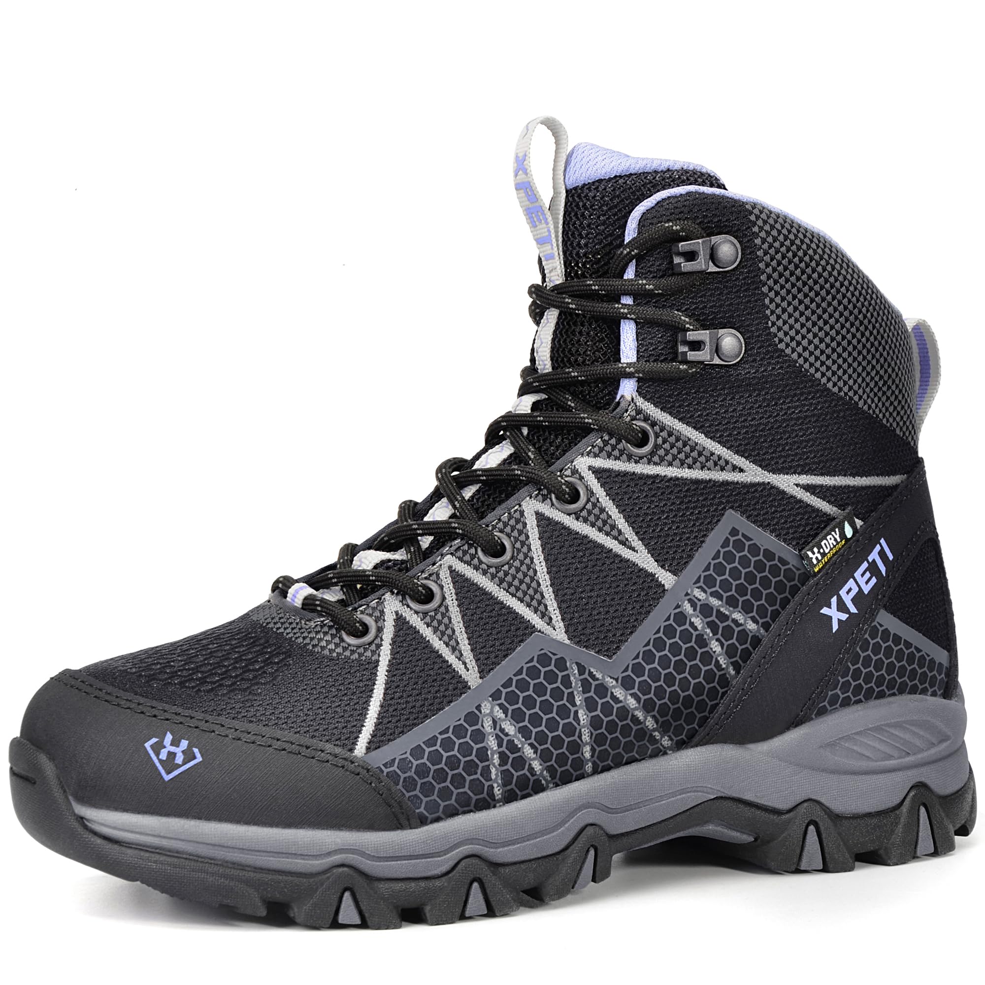 XPETI Women’s Infinity Mid Light Hiking Boot (Black)