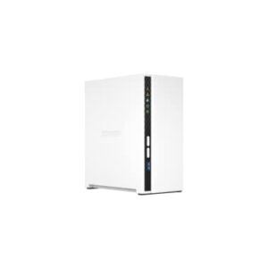 QNAP TS-233-US 2 Bay Affordable Desktop NAS with ARM Cortex-A55 Quad-core Processor and 2 GB DDR4 RAM (Diskless)