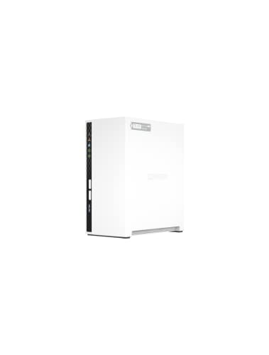 QNAP TS-233-US 2 Bay Affordable Desktop NAS with ARM Cortex-A55 Quad-core Processor and 2 GB DDR4 RAM (Diskless)