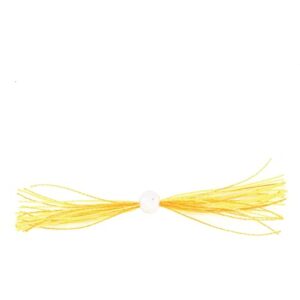 clam 16813 silkie jig trailer, 1 1/2", citrus