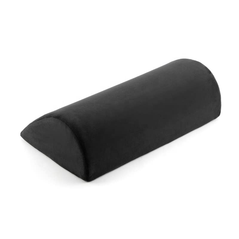 Multipurpose high Density Foam Roller,BBL Toilet Riser,D-Shaped high Density Foam Lumbar roll Back Support Pillow,Exercise high Density Foam,Yoga,Brazilian Butt Lift bbl Toilet Seat Riser,BBL Supplies