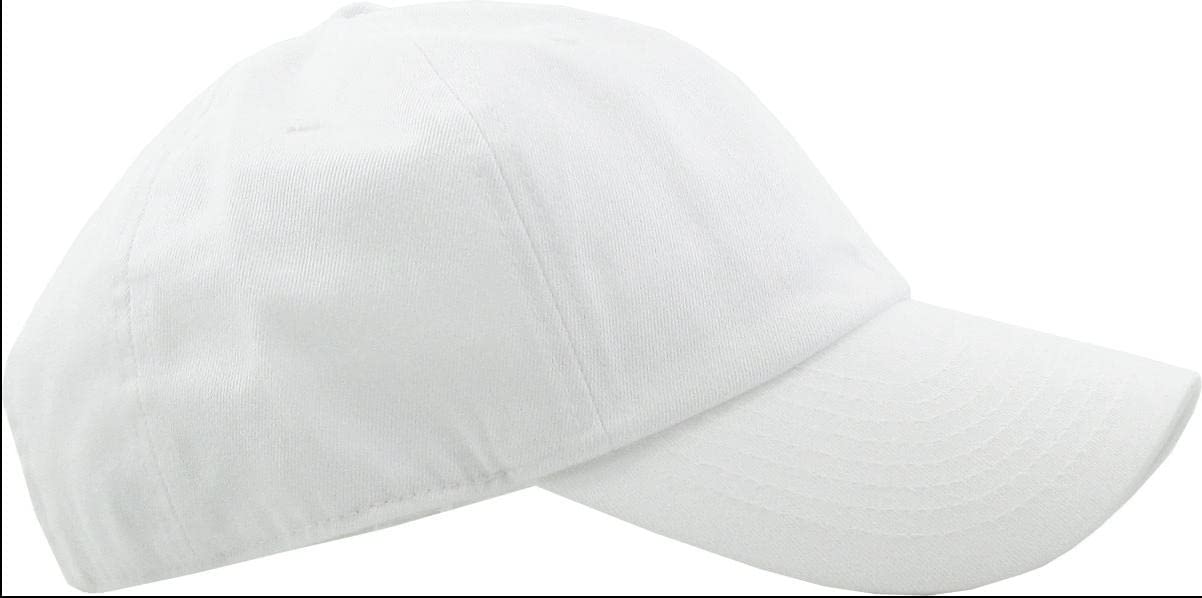 Premium Baseball Cap KB4006 / Custom Hats/Embroidery Hats/Monogram Hats (White), One Size-Large