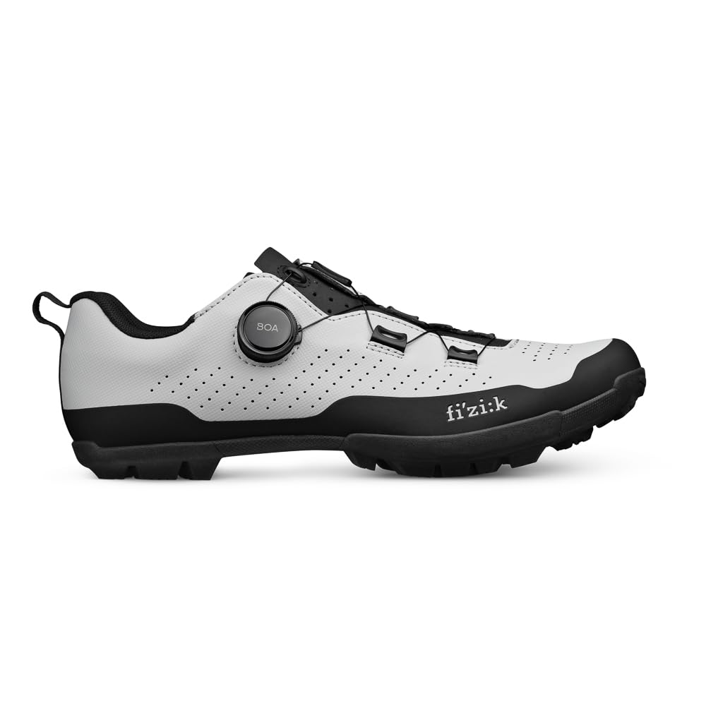 Fizik Unisex Terra Atlas boa-Gravel-Comfortable-Shoes, Grey-Black, 9 US Men