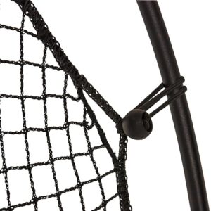 Silverback Multi-Sport Training Rebound Passback Net - Basketball Rebounder - Multisport Rebounder,Black