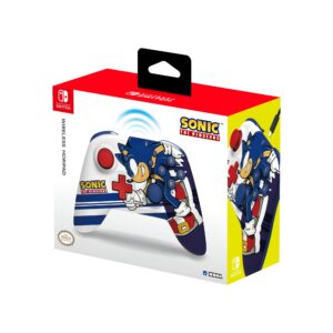 HORI Nintendo Switch Wireless HORIPAD (Sonic) Pro Controller - Officially Licensed By Nintendo & Sega