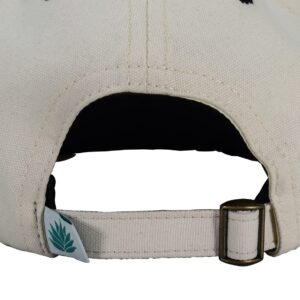 Sendero Provisions Co. Shootin Hand Hat Screen Printed Strapback Cap Off-White, One Size