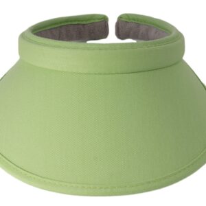 TopHeadwear Sports Cotton Twill Clip-On Visor 3.5 Inch Wide Brim, Jade Lime