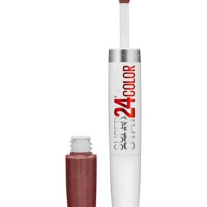 Maybelline SuperStay 24 2-Step Liquid Lipstick Makeup, Espresso Edge - 345 (345 Espresso Edge)