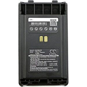 Replacement Battery for FNB-V130LI FNB-V130LI-UNI,Compatible with Vertex VX-354 VX-351 VX-359 Battery (2200mAh)