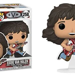 POP Rocks: Eddie [Van] Halen with Guitar Funko Vinyl Figure (Bundled with Compatible Box Protector Case)