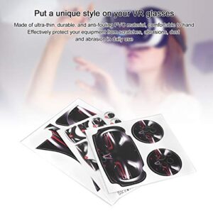 VR Controller Headset Stickers, Ultra Thin Comfortable Accurately Paste VR Glasses Protective Sticker Anti Pollution for Oculus Quest 2(Wild Hour)