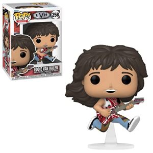 POP Rocks: Eddie [Van] Halen with Guitar Funko Vinyl Figure (Bundled with Compatible Box Protector Case)