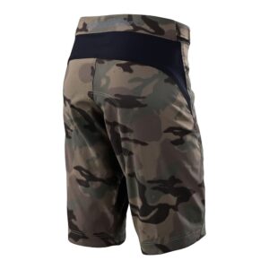 Troy Lee Designs Cycling Mountain Bike Trail Biking MTB Bicycle Shorts for Youth, FLOWLINE Short NO Liner (26, Spray CAMO Army)