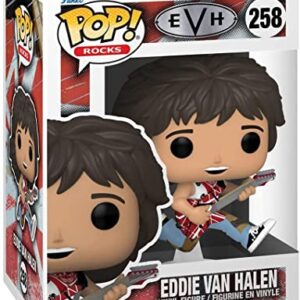 POP Rocks: Eddie [Van] Halen with Guitar Funko Vinyl Figure (Bundled with Compatible Box Protector Case)